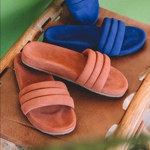 Seychelles Suede Slides